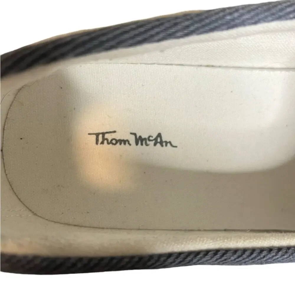 THOM McAn Denim Foster Boat Shoes Dark‎ Blue Men’s Size 9